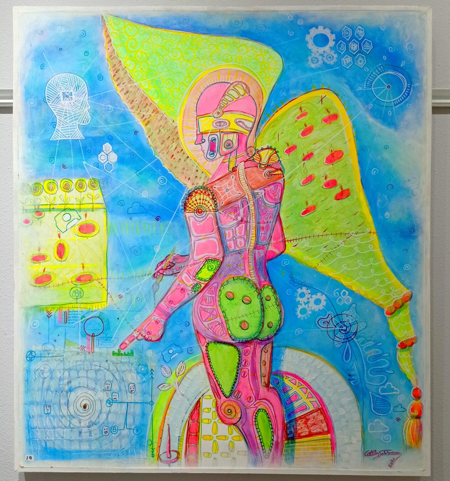 Ángel que perdió su papel